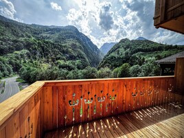Vista del balcón