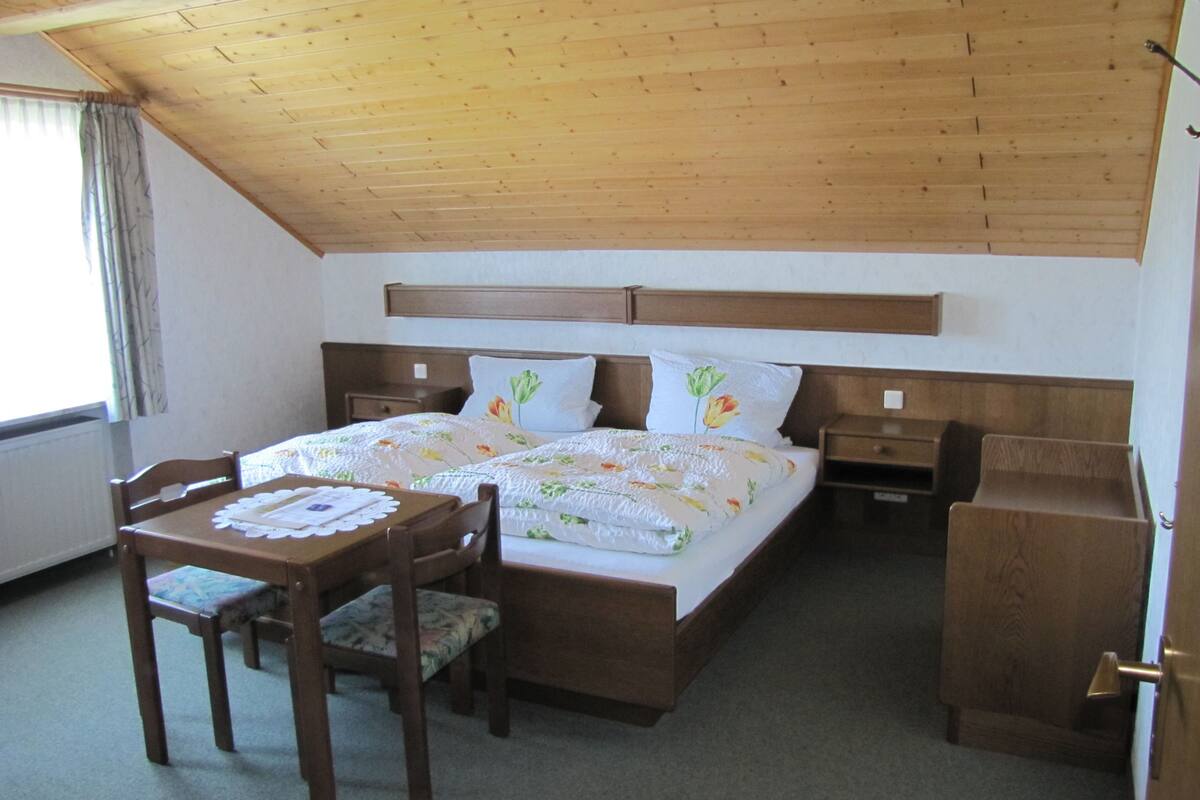 classic double room, annex building (1 kilometer away from the main house) | hypo-allergenic bedding, desk, free cots/infant beds, free wifi