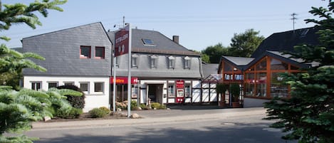 Façade de l’hébergement