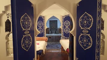 Hammam, soins corporels, soins du visage, 3 salles de soins