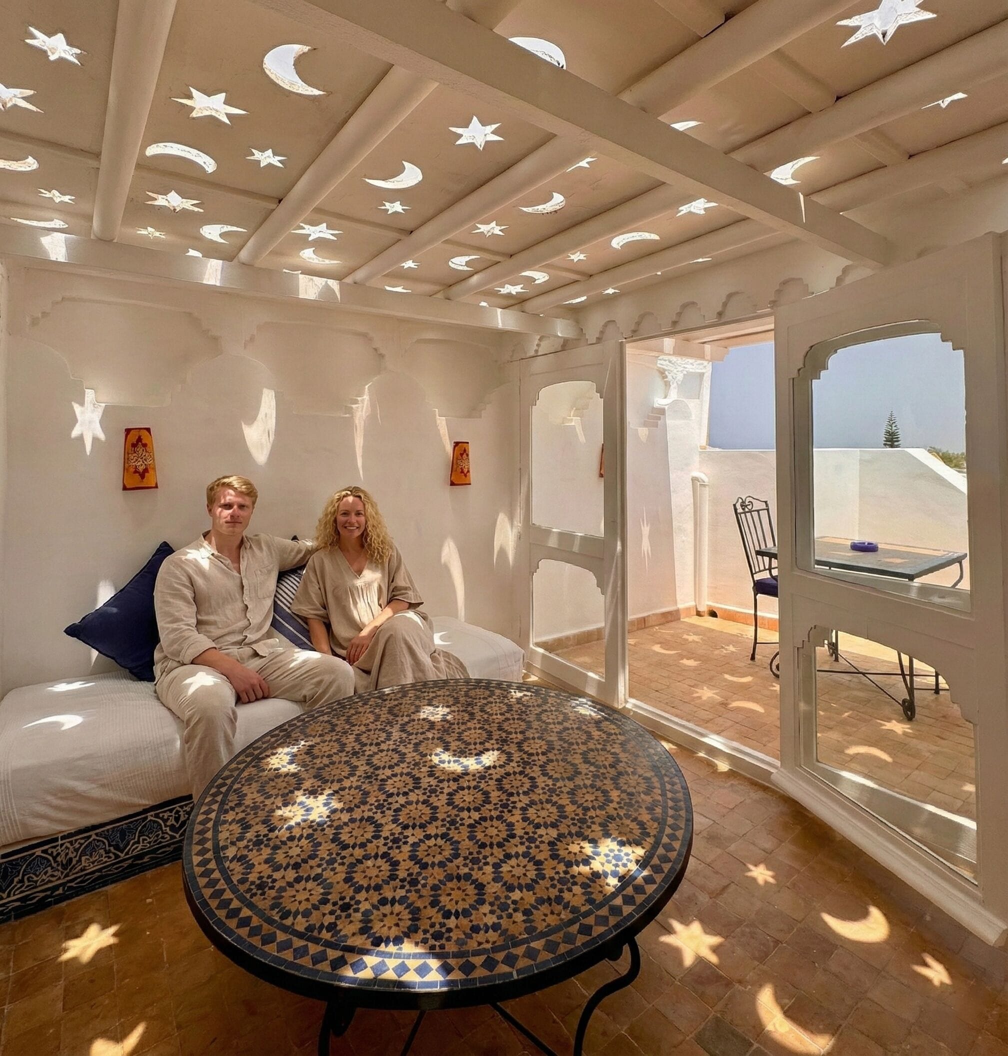 ห้องดีลักซ์สวีท, วิวทะเล | บริเวณนั่งเล่น