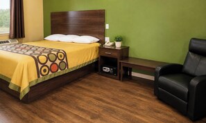 Deluxe Single Room, 1 King Bed, Non Smoking, Kitchenette | Premium bedding, Tempur-Pedic beds, desk, laptop workspace - Texas Bungalows Hotel & Hotel Que at Lakeline Austin Cedar Park (Cedar Park)