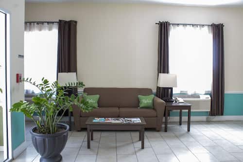 Sala de estar en el lobby