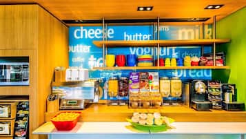Daily continental breakfast (AUD 13 per person)