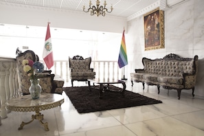 Lobby sitting area