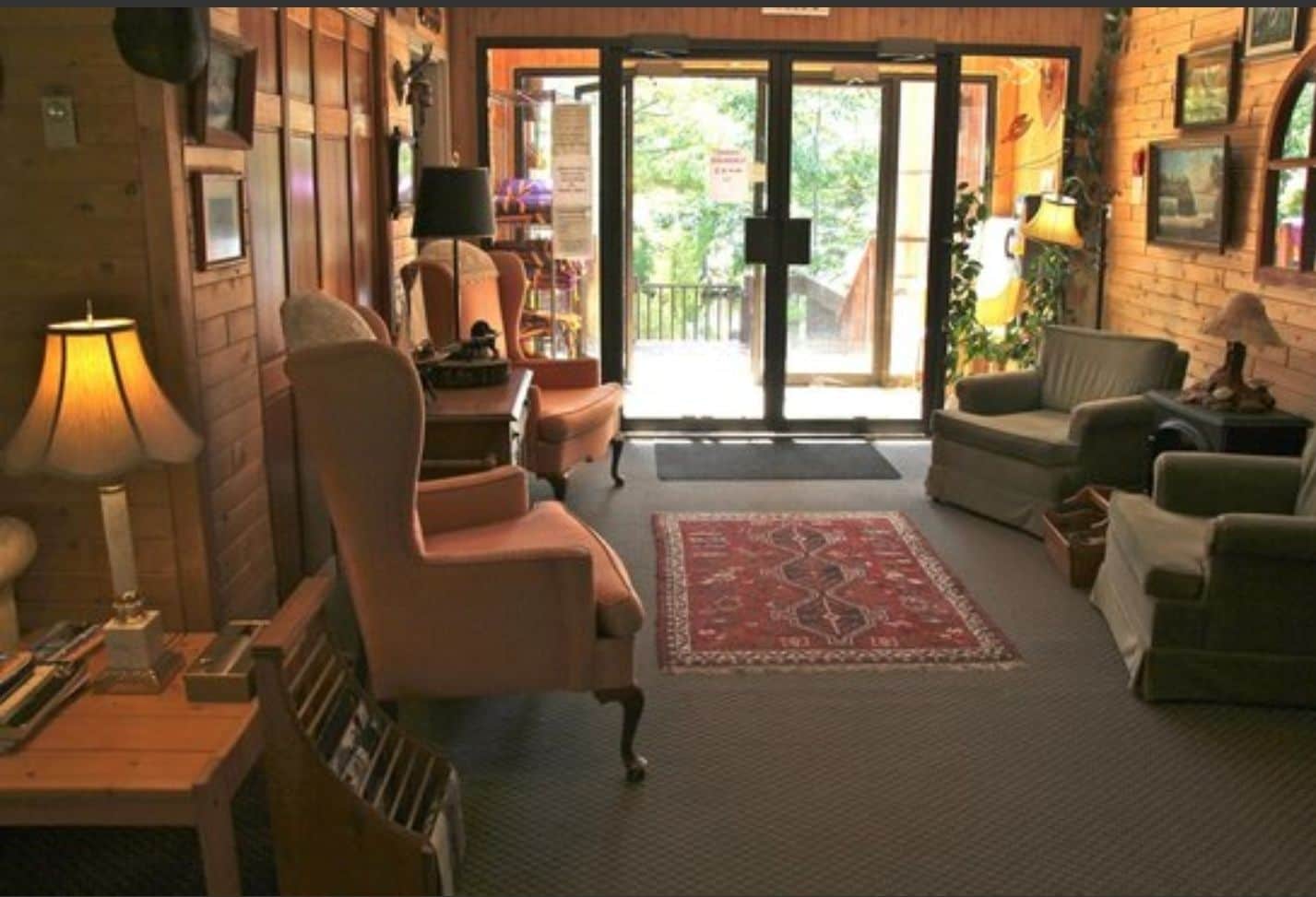 Lobby sitting area