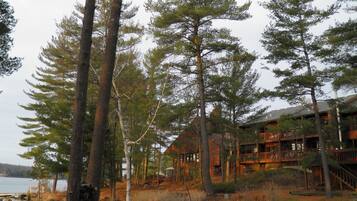Front of property – evening/night