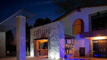 Façade de l’hébergement