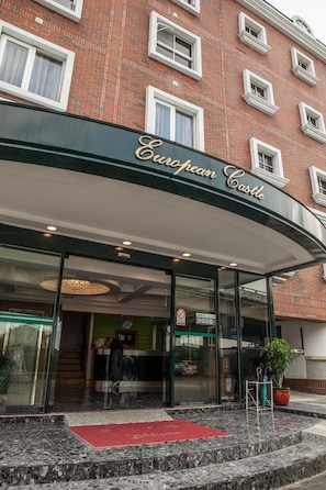 Entrada de l'allotjament