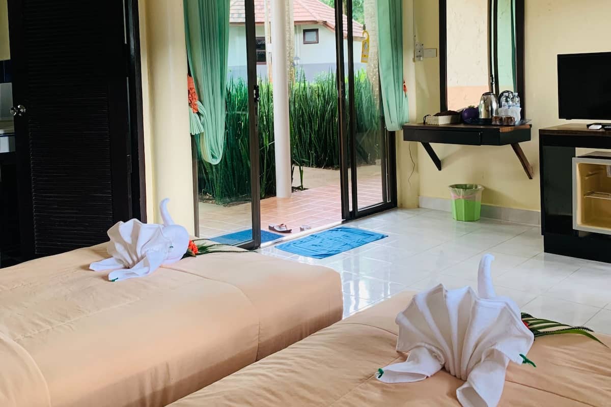 Superior Garden View Twin Bed | 1 yatak odası, odada kasa, güneşlik/perde, ücretsiz kablosuz İnternet