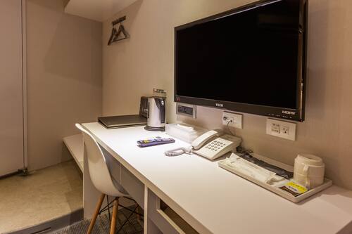 Standard-Doppelzimmer, ohne Fenster | Zimmerausstattung