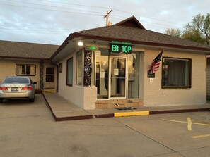 Entrada de la propiedad