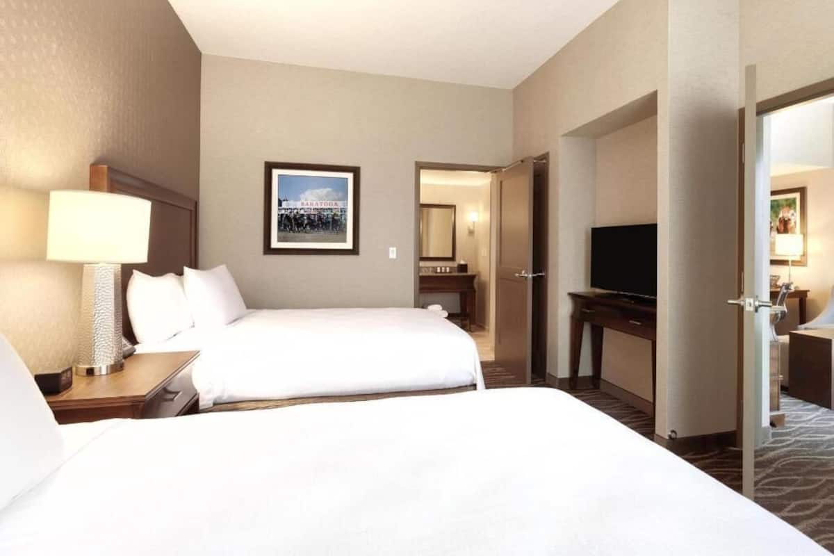 1 habitación y ropa de cama hipoalergénica