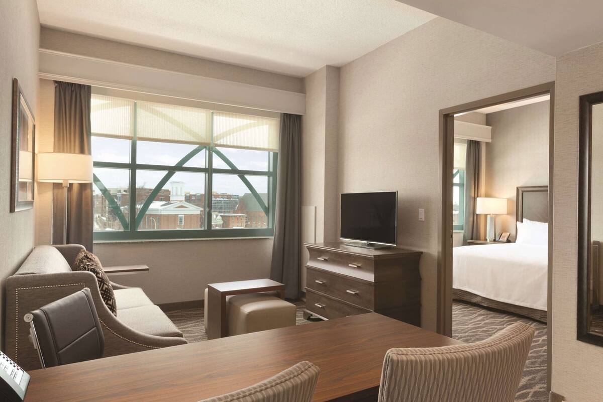 1 habitación y ropa de cama hipoalergénica