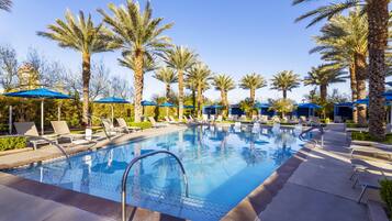 2 outdoor pools, cabanas (surcharge), sun loungers