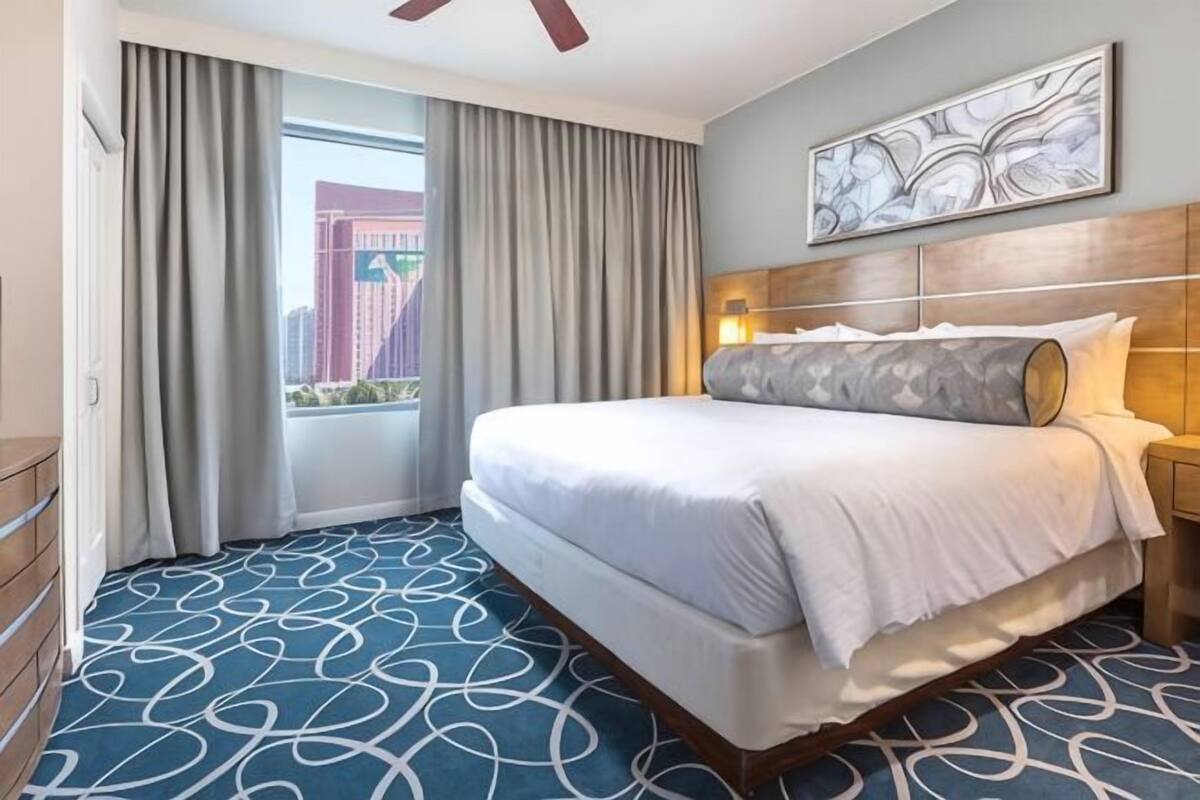 Blackout drapes, iron/ironing board, WiFi (free), alarm clocks