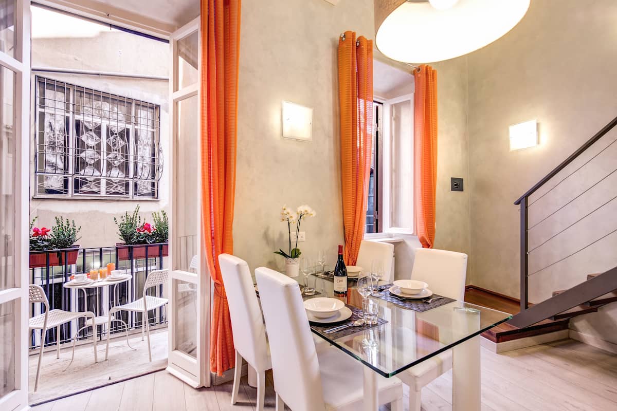 Apartment, Balcony | Living area | Flat-screen TV
