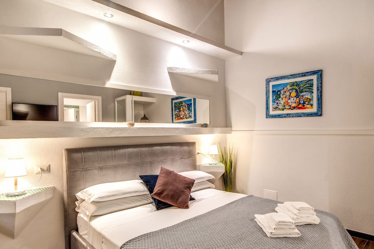 Superior Double Room (Check-in at Via del Babuino 70) | Frette Italian sheets, premium bedding, down comforters, pillowtop beds