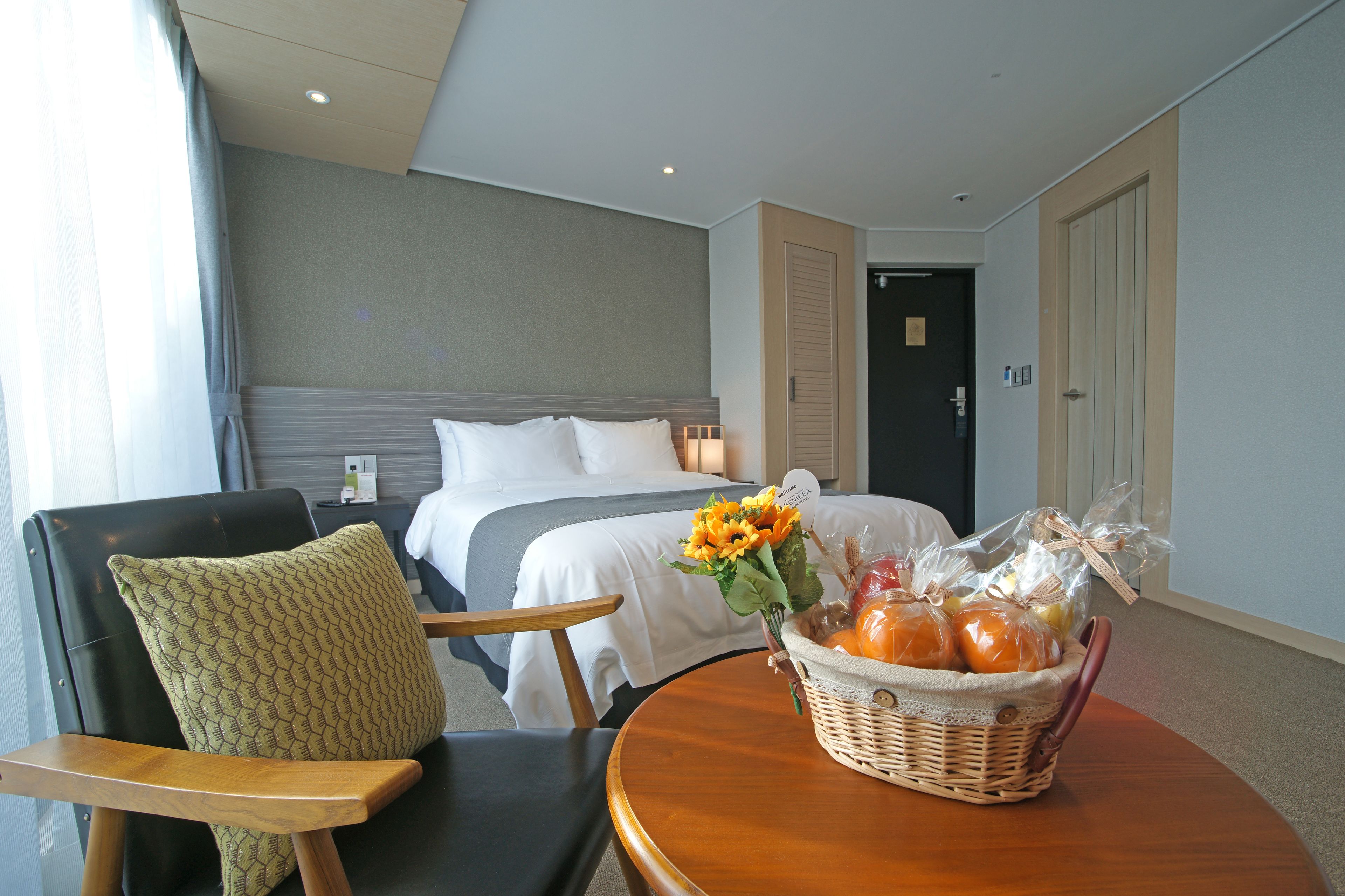 terrace twin room | premium bedding, blackout curtains, free wifi, bed sheets