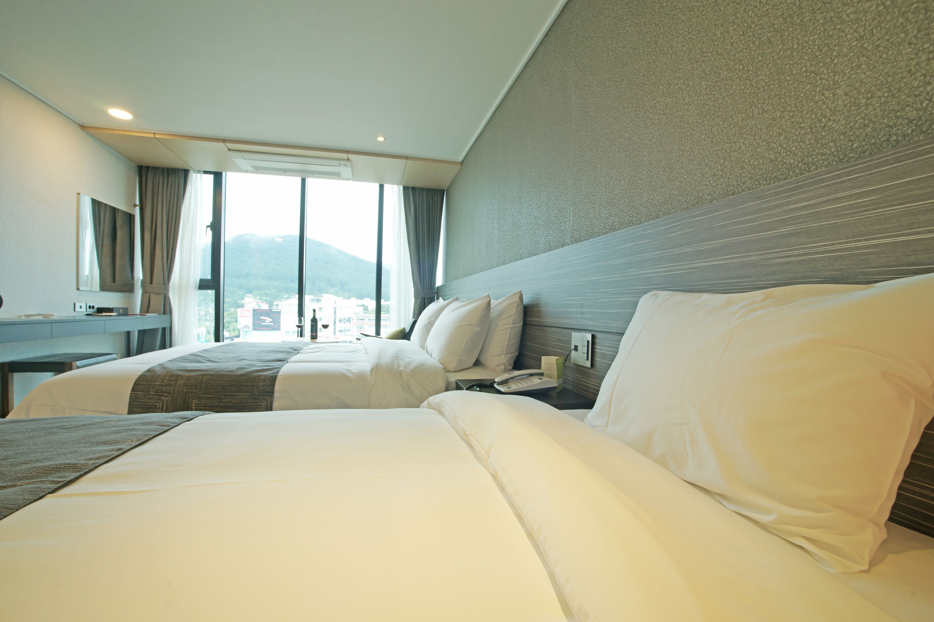 deluxe twin room | view from room