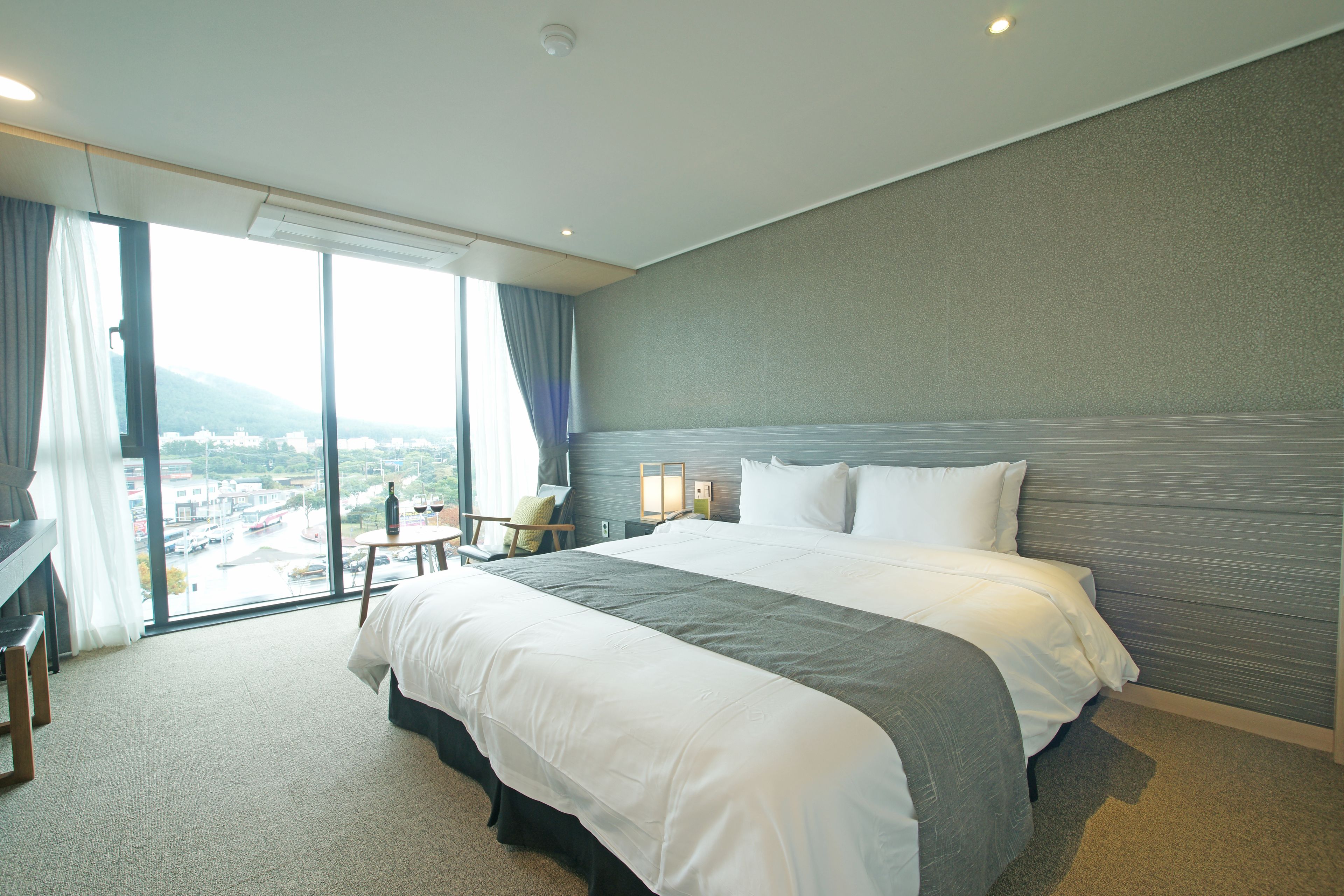 deluxe double room | premium bedding, blackout curtains, free wifi, bed sheets