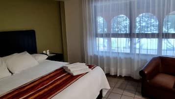 In-room safe, desk, iron/ironing board, rollaway beds