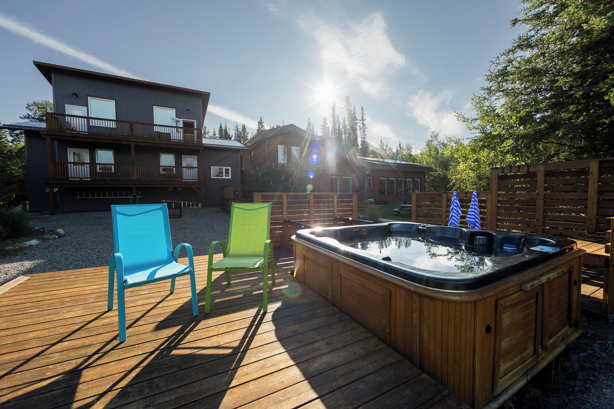 Bồn tắm spa ngoài trời