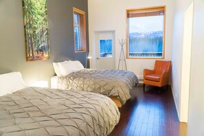 华丽客房, 2 张大床 | 迷你吧、免费 WiFi、床单