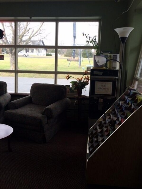 Sala de estar en el lobby