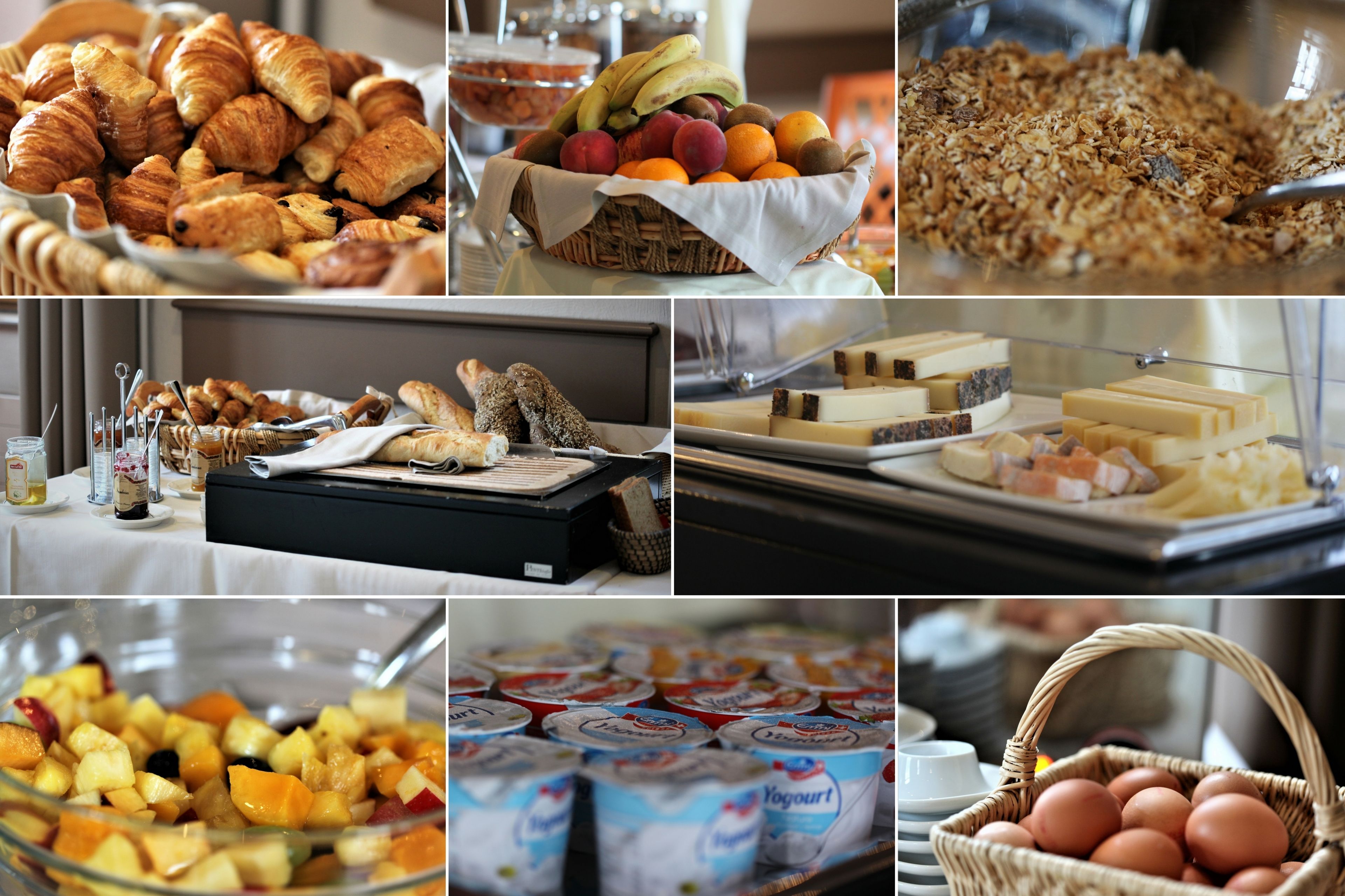 Daily buffet breakfast for a fee