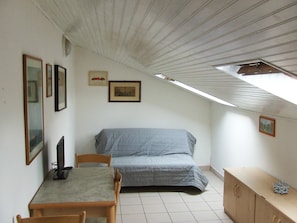 Appartement Standard, 1 chambre, coin cuisine, vue montagne | Coin séjour