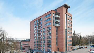 Majoituspaikan julkisivu