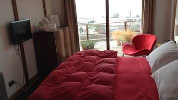 Double Room, 1 Double Bed, Private Bathroom, Ocean View