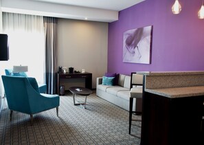 Suite, 1 King Bed, Non Smoking, City View | View from room