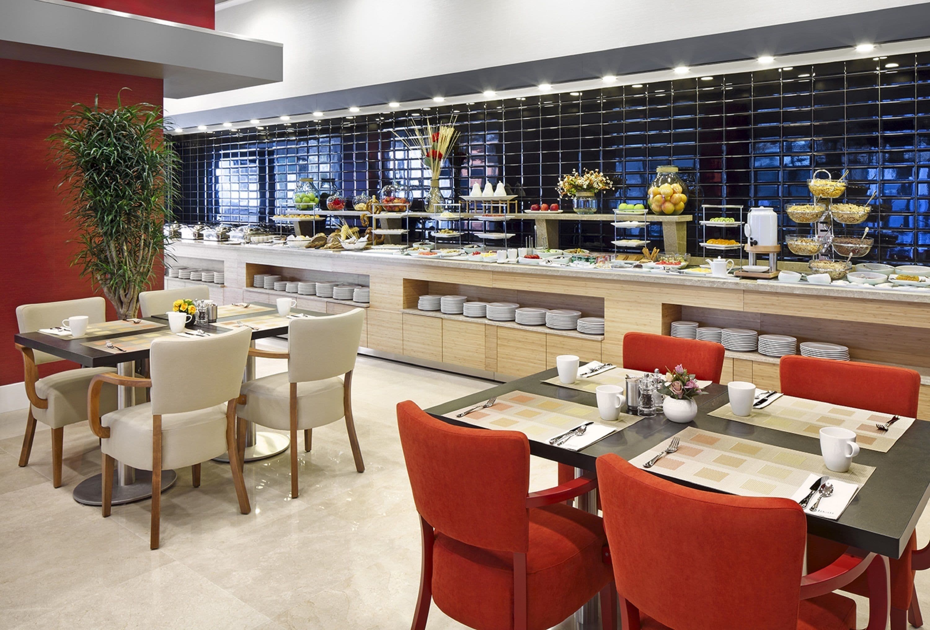 Daily buffet breakfast (EUR 8 per person)