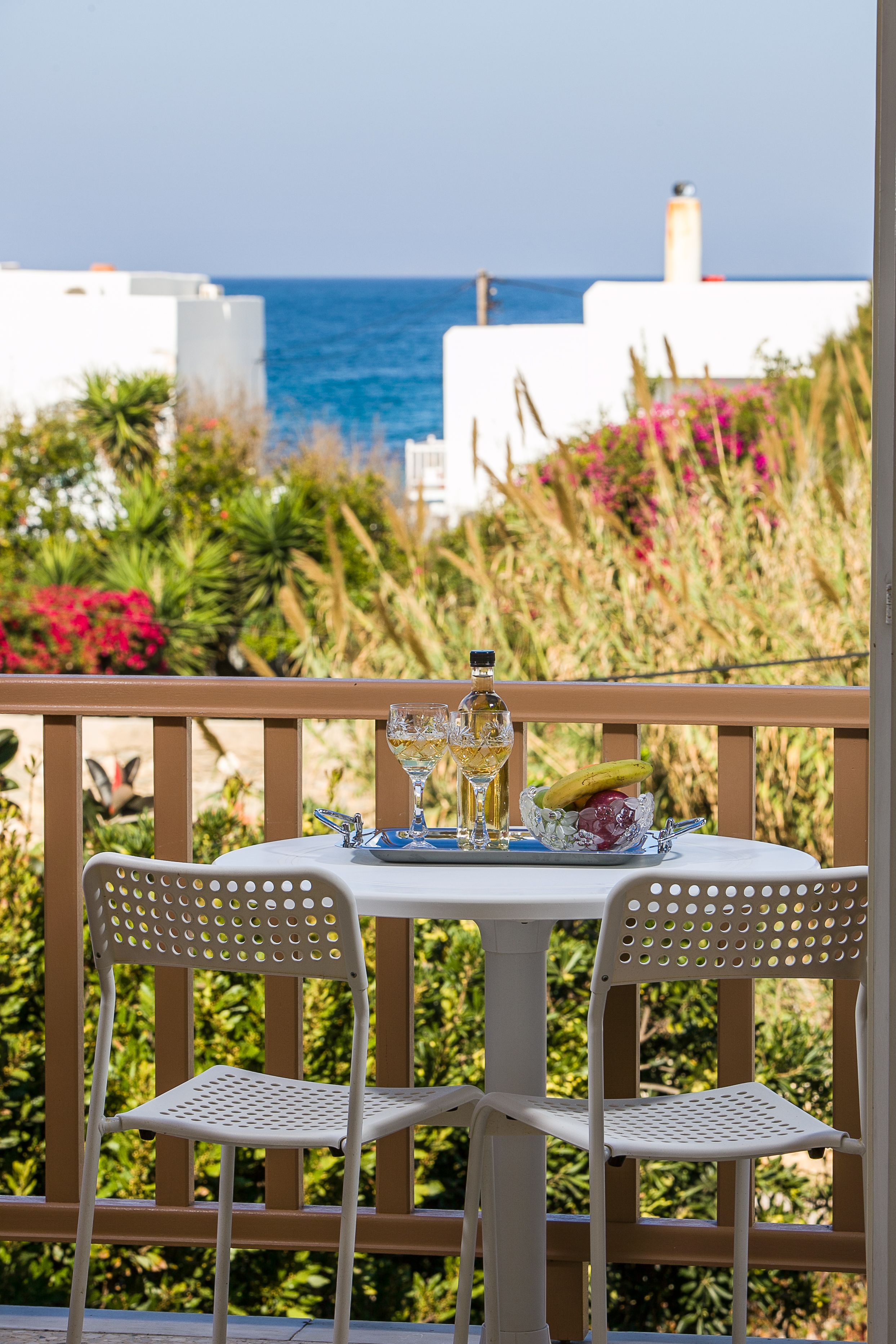 standard room, partial sea view | balcony
