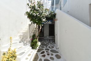 Entrada de la propiedad