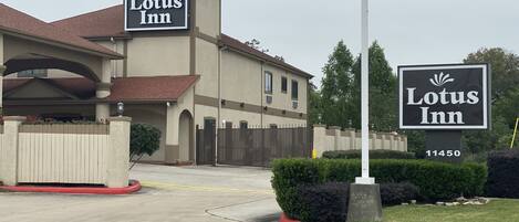 Voorkant van accommodatie