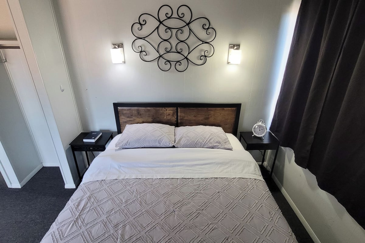 Deluxe-Ferienhütte, 1 Queen-Bett, Küche