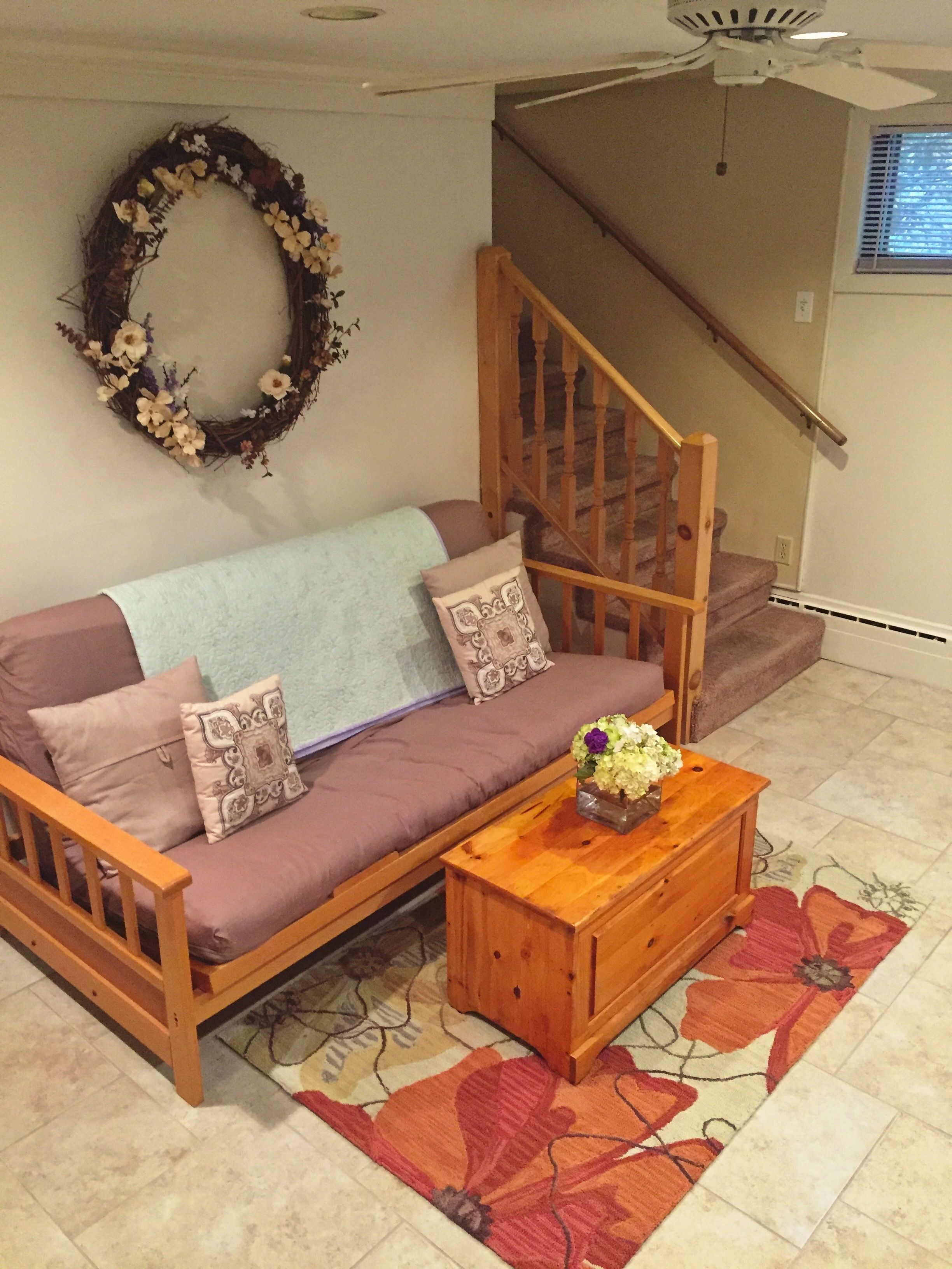 deluxe suite, 3 bedrooms, lake view, lakeside | living area | flat-screen tv