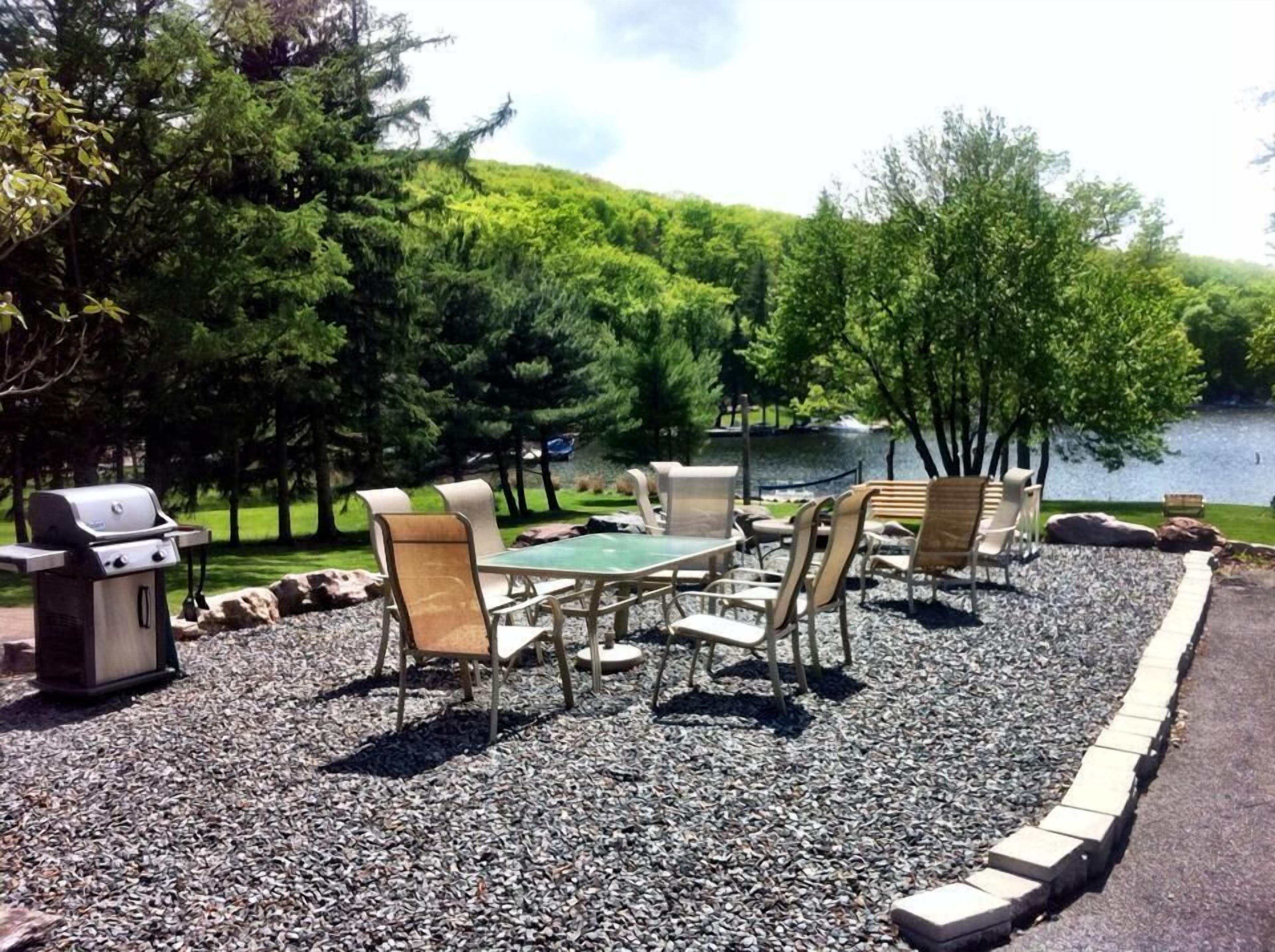 Aire de pique-nique/barbecue