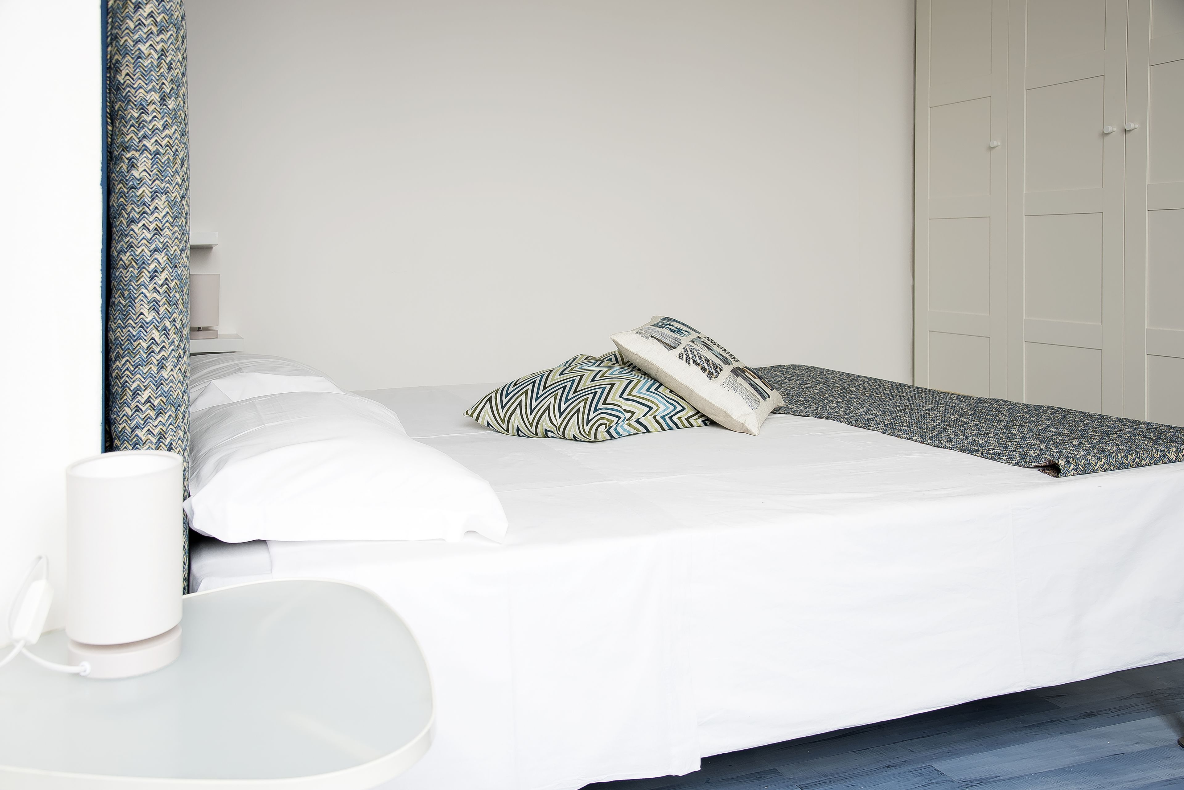 Appartement, 1 chambre, vue ville, dans les dépendances (Largo Europa 3) | Vue de la chambre