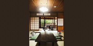 Kaishin tei - Japanese Traditional Room | Living area | 32-cm LCD TV with satellite channels