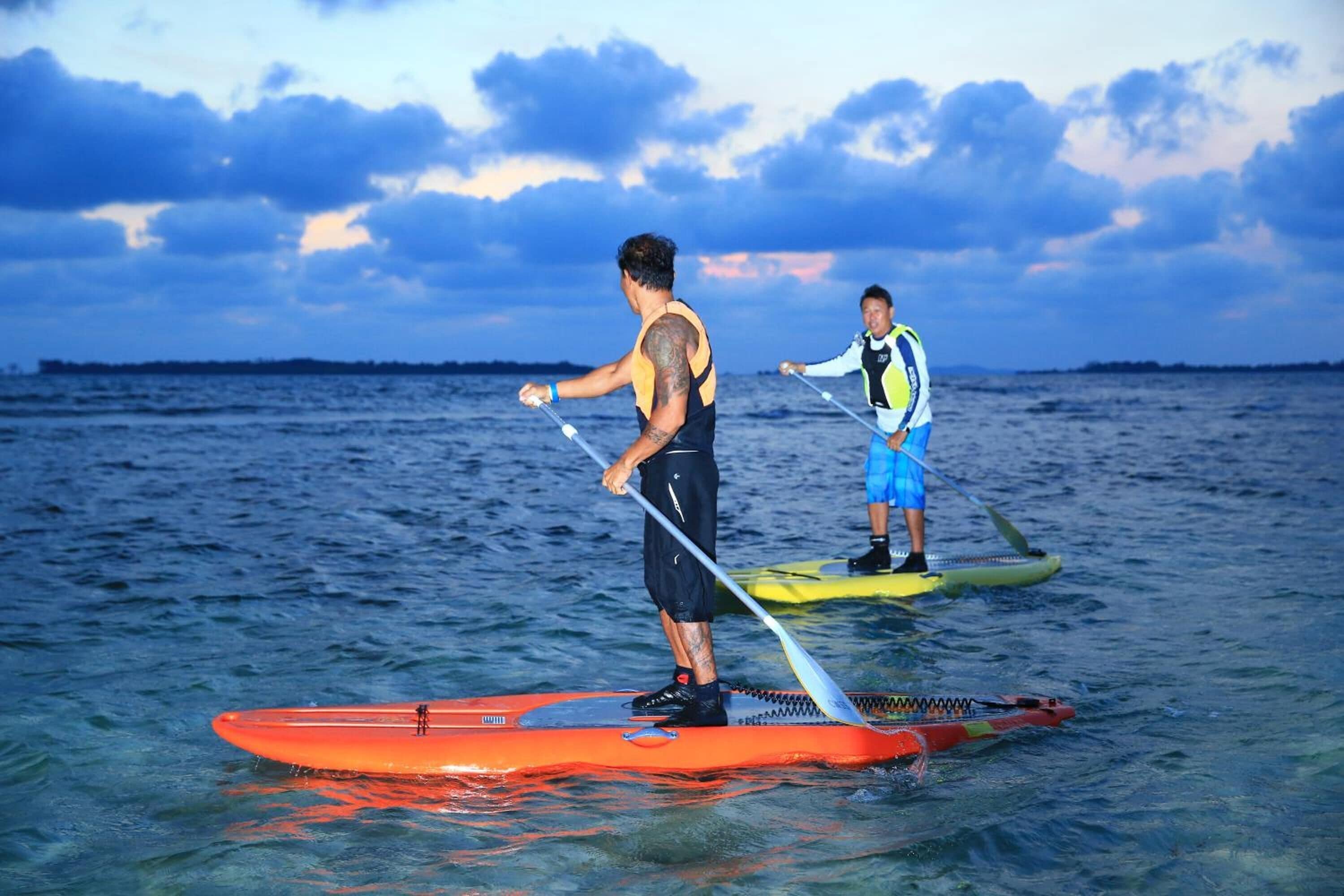 on the beach, free beach cabanas, sun-loungers, beach towels