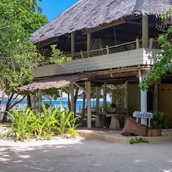 Outdoor treatment area, body treatments, body scrubs