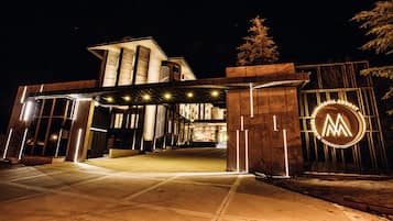 Fachada de la propiedad