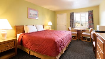 Chambre Standard, 1 très grand lit, non-fumeur | Bureau, système d’insonorisation, accès au Wi-Fi (inclus)