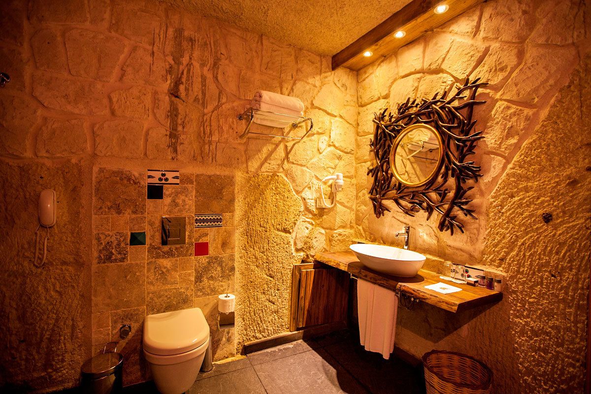 combined shower/bathtub, free toiletries, hair dryer, dressing gowns