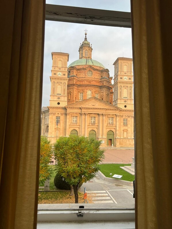 Aerial view - Hotel Portici (Vicoforte)