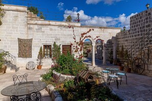 Honeymoon tweepersoonskamer | Terras